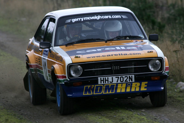 
Perth, Scotland. 28th September 2008.
Kris Meeke/Gerry McVeigh - Ford Escort II.
World Copyright: Ebrey/LAT Photographic