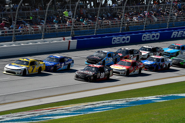 NASCAR Xfinity Series
Sparks Energy 300
Talladega Superspeedway, Talladega, AL USA
Saturday 6 May 2017
Justin Allgaier, Hellmann's Chevrolet Camaro and Erik Jones, Reser's American Classic Toyota Camry
World Copyright: Rusty Jarrett
LAT Images
ref: Digital Image 17TAL1rj_2765 NASCAR Xfinity Series
Sparks Energy 300
Talladega Superspeedway, Talladega, AL USA
Saturday 6 May 2017
Justin Allgaier, Hellmann's Chevrolet Camaro and Erik Jones, Reser's American Classic Toyota Camry
World Copyright: Rusty Jarrett
LAT Images
ref: Digital Image 17TAL1rj_2765