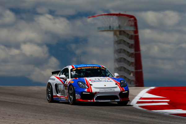 IMSA Continental Tire SportsCar Challenge
Advance Auto Parts SportsCar Showdown
Circuit of The Americas, Austin, TX USA
Thursday 4 May 2017
12, Porsche, Porsche Cayman GT4, GS, Cameron Cassels, Trent Hindman
World Copyright: Jake Galstad
LAT Images IMSA Continental Tire SportsCar Challenge
Advance Auto Parts SportsCar Showdown
Circuit of The Americas, Austin, TX USA
Thursday 4 May 2017
12, Porsche, Porsche Cayman GT4, GS, Cameron Cassels, Trent Hindman
World Copyright: Jake Galstad
LAT Images