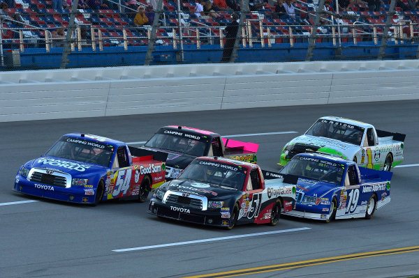 October 18-19, 2013, Talladega, Alabama USA
Darrell Wallace Jr and Kyle Busch pack
© 2013, Brian Czobat
LAT Photo USA
October 18-19, 2013, Talladega, Alabama USA
Darrell Wallace Jr and Kyle Busch pack
© 2013, Brian Czobat
LAT Photo USA