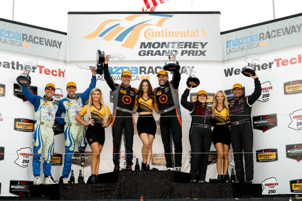 IMSA Continental Tire SportsCar Challenge
Mazda Raceway Laguna Seca 240
Mazda Raceway Laguna Seca
Monterey, CA USA
Saturday 23 September 2017
26, Mazda, Mazda MX-5, ST, Andrew Carbonell, Liam Dwyer, 75, Audi, Audi S3, ST, Roy Block, Pierre Kleinubing, 44, Nissan, Altima, ST, Sarah Cattaneo, Owen Trinkler, podium
World Copyright: YOUR NAME HERE
LAT Images IMSA Continental Tire SportsCar Challenge
Mazda Raceway Laguna Seca 240
Mazda Raceway Laguna Seca
Monterey, CA USA
Saturday 23 September 2017
26, Mazda, Mazda MX-5, ST, Andrew Carbonell, Liam Dwyer, 75, Audi, Audi S3, ST, Roy Block, Pierre Kleinubing, 44, Nissan, Altima, ST, Sarah Cattaneo, Owen Trinkler, podium
World Copyright: YOUR NAME HERE
LAT Images