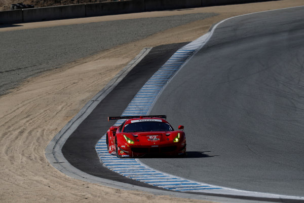 IMSA WeatherTech SportsCar Championship
AMERICA'S TIRE 250
Mazda Raceway Laguna Seca
Monterey, CA USA
Friday 22 September 2017
62, Ferrari, Ferrari 488 GTE, GTLM, Giancarlo Fisichella, Toni Vilander
World Copyright: Michael L. Levitt
LAT Images IMSA WeatherTech SportsCar Championship
AMERICA'S TIRE 250
Mazda Raceway Laguna Seca
Monterey, CA USA
Friday 22 September 2017
62, Ferrari, Ferrari 488 GTE, GTLM, Giancarlo Fisichella, Toni Vilander
World Copyright: Michael L. Levitt
LAT Images