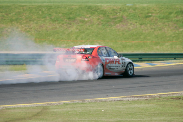 2004 Australian V8 Supercars
Sandown, Australia. 12th September 2004
V8 Supercar drivers Jason Bright and Paul Weel during the Betta Electrical 500 being held this weekend at Sandown International Raceway Melbourne, Australia.
World Copyright: Mark Horsburgh/LAT Photographic
ref: DIgital Image Only