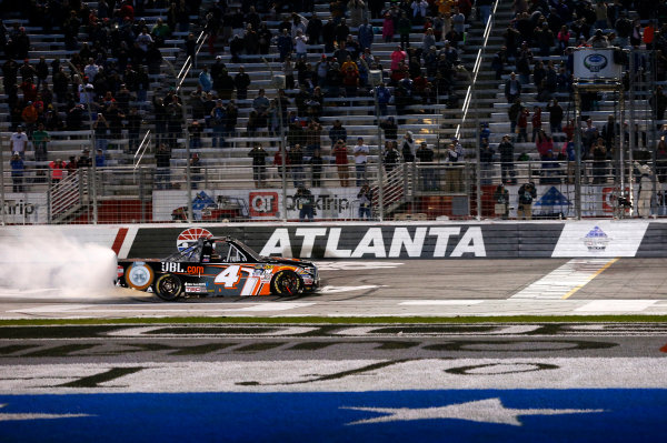 2017 NASCAR Camping World Truck Series - Active Pest Control 200
Atlanta Motor Speedway, Hampton, GA USA
Saturday 4 March 2017
Christopher Bell
World Copyright: Matthew T. Thacker/LAT Images
ref: Digital Image 17ATL1mt1386 2017 NASCAR Camping World Truck Series - Active Pest Control 200
Atlanta Motor Speedway, Hampton, GA USA
Saturday 4 March 2017
Christopher Bell
World Copyright: Matthew T. Thacker/LAT Images
ref: Digital Image 17ATL1mt1386