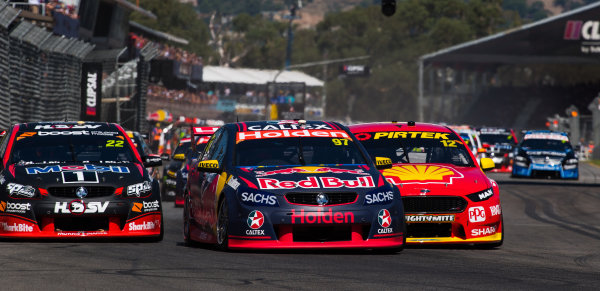 2017 Supercars Championship Round 1. 
Clipsal 500, Adelaide, South Australia, Australia.
Thursday March 2nd to Sunday March 5th 2017.
Shane Van Gisbergen drives the #97 Red Bull Holden Racing Team Holden Commodore VF.
World Copyright: Daniel Kalisz/LAT Images
Ref: Digital Image 040317_VASCR1_DKIMG_6314.JPG