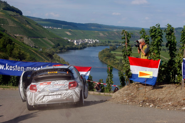 Round 09 - Rally Deutschland 18-21 August 2011.
Kimi Raikkonen, Citroen WRC, Action.
Worldwide Copyright: McKlein/LAT Round 09 - Rally Deutschland 18-21 August 2011.
Kimi Raikkonen, Citroen WRC, Action.
Worldwide Copyright: McKlein/LAT
