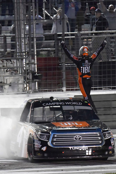 2017 NASCAR Camping World Truck Series - Active Pest Control 200
Atlanta Motor Speedway, Hampton, GA USA
Saturday 4 March 2017
Christopher Bell
World Copyright: Rusty Jarrett/LAT Images
ref: Digital Image 17ATL1rj_2304