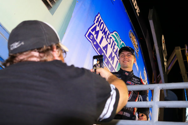 18 November, 2016, Homestead, Florida USA
William Byron wins Ford EcoBoost 200
©2016, Jim Fluharty / LAT Photo USA 18 November, 2016, Homestead, Florida USA
William Byron wins Ford EcoBoost 200
©2016, Jim Fluharty / LAT Photo USA