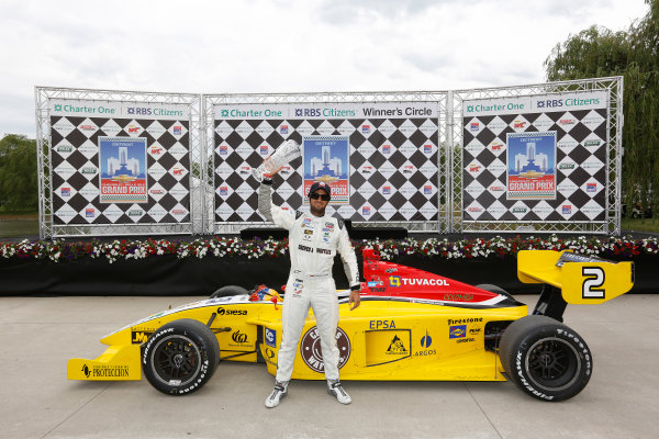 1-2 June, 2012, Detroit, Michigan, USA
Gustavo Yacaman in Victory Lane
(c)2012, Michael L. Levitt
LAT Photo USA