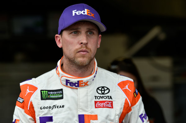 Monster Energy NASCAR Cup Series
First Data 500
Martinsville Speedway, Martinsville VA USA
Saturday 28 October 2017
Denny Hamlin, Joe Gibbs Racing, FedEx Walgreens Toyota Camry
World Copyright: Scott R LePage
LAT Images
ref: Digital Image lepage-171028-mart-3802