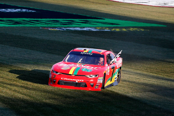 NASCAR XFINITY Series
TheHouse.com 300
Chicagoland Speedway, Joliet, IL USA
Saturday 16 September 2017
Justin Allgaier, BRANDT / Celebrating the Future of AG Chevrolet Camaro celebrates his win
World Copyright: Russell LaBounty
LAT Images