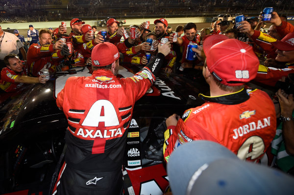 Monster Energy NASCAR Cup Series
Ford EcoBoost 400
Homestead-Miami Speedway, Homestead, FL USA
Sunday 19 November 2017
Dale Earnhardt Jr, Hendrick Motorsports, Axalta Chevrolet SS
World Copyright: John K Harrelson
LAT Images