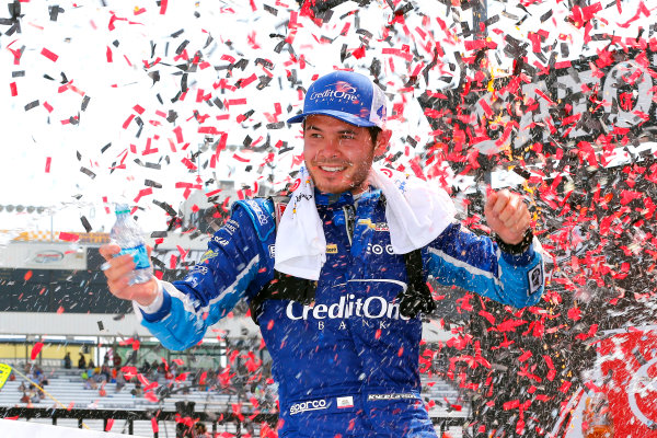 NASCAR Xfinity Series
ToyotaCare 250
Richmond International Raceway, Richmond, VA USA
Saturday 29 April 2017
Kyle Larson, Credit One Bank Chevrolet Camaro celebrates in victory lane
World Copyright: Russell LaBounty
LAT Images
ref: Digital Image 17RIC1Jrl_4644 NASCAR Xfinity Series
ToyotaCare 250
Richmond International Raceway, Richmond, VA USA
Saturday 29 April 2017
Kyle Larson, Credit One Bank Chevrolet Camaro celebrates in victory lane
World Copyright: Russell LaBounty
LAT Images
ref: Digital Image 17RIC1Jrl_4644