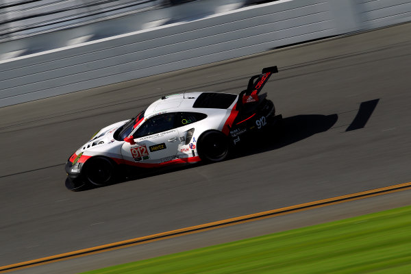 2017 WeatherTech Sportscar Championship December Daytona Testing
Wednesday 6 December 2017
#912 Porsche Team North America Porsche 911 RSR: Patrick Pilet, Laurens Vanthoor 
World Copyright: Alexander Trienitz/LAT Images 
ref: Digital Image 2017-IMSA-Test-Dayt-AT1-1683