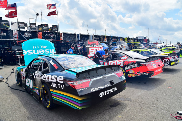 NASCAR XFINITY Series
Zippo 200 at The Glen
Watkins Glen International, Watkins Glen, NY USA
Friday 4 August 2017
Erik Jones, Hisense Toyota Camry, Kyle Busch, NOS Rowdy Toyota Camry
World Copyright: John K Harrelson
LAT Images