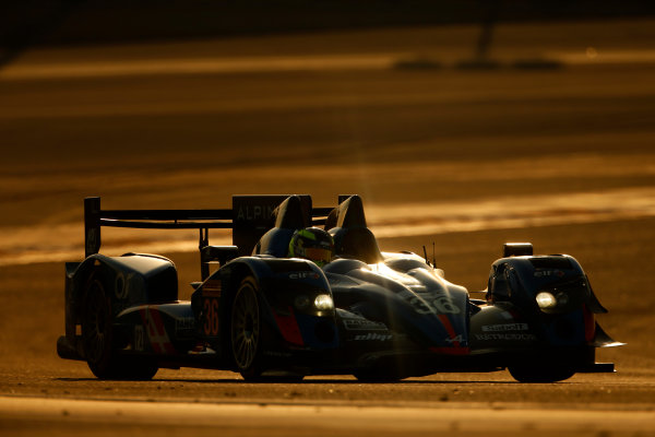 2015 FIA World Endurance Championship
Bahrain 6-Hours
Bahrain International Circuit, Bahrain
Saturday 21 November 2015.
Nelson Panciatici, Paul Loup Chatin, Tom Dillmann (#36 LMP2 Signatech Alpine Alpine A450B Nissan).
World Copyright: Alastair Staley/LAT Photographic
ref: Digital Image _79P0919