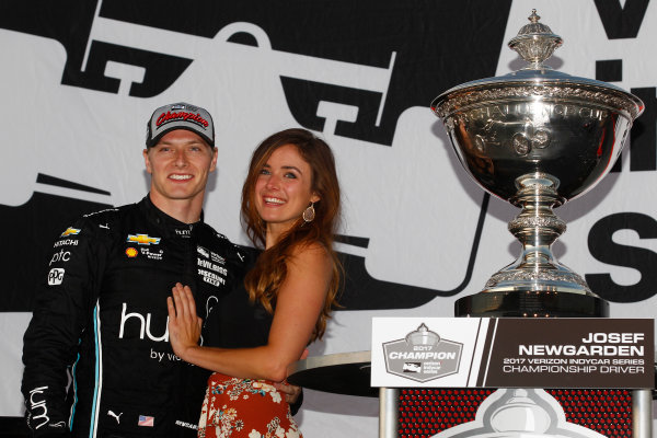 Verizon IndyCar Series
GoPro Grand Prix of Sonoma
Sonoma Raceway, Sonoma, CA USA
Sunday 17 September 2017
Josef Newgarden, Team Penske Chevrolet celebrates winning the championship on the podium
World Copyright: Phillip Abbott
LAT Images
ref: Digital Image abbott_sonoma_0917_10298 Verizon IndyCar Series
GoPro Grand Prix of Sonoma
Sonoma Raceway, Sonoma, CA USA
Sunday 17 September 2017
Josef Newgarden, Team Penske Chevrolet celebrates winning the championship on the podium
World Copyright: Phillip Abbott
LAT Images
ref: Digital Image abbott_sonoma_0917_10298