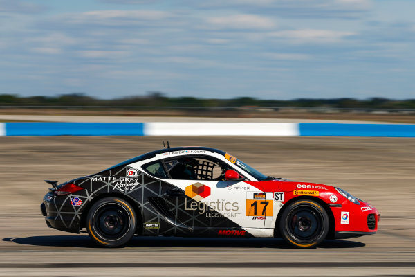 2017 IMSA Continental Tire SportsCar Challenge
Visit Sebring 120
Sebring International Raceway, Sebring, FL USA
Friday 17 March 2017
17, Porsche, Porsche Cayman, ST, Spencer Pumpelly, Nick Galante
World Copyright: Jake Galstad/LAT Images
ref: Digital Image lat-galstad-SIR-0317-14006