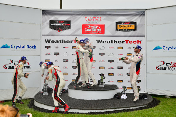 IMSA WeatherTech SportsCar Championship
Northeast Grand Prix
Lime Rock Park, Lakeville, CT USA
Saturday 22 July 2017
911, Porsche, Porsche 911 RSR, GTLM, Patrick Pilet, Dirk Werner, Victory Lane
World Copyright: Gavin Baker
LAT Images IMSA WeatherTech SportsCar Championship
Northeast Grand Prix
Lime Rock Park, Lakeville, CT USA
Saturday 22 July 2017
911, Porsche, Porsche 911 RSR, GTLM, Patrick Pilet, Dirk Werner, Victory Lane
World Copyright: Gavin Baker
LAT Images