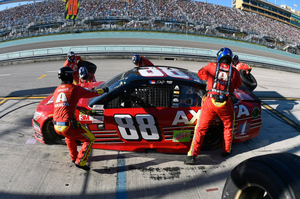 Monster Energy NASCAR Cup Series
Ford EcoBoost 400
Homestead-Miami Speedway, Homestead, FL USA
Sunday 19 November 2017
Dale Earnhardt Jr, Hendrick Motorsports, Axalta Chevrolet SS
World Copyright: Nigel Kinrade
LAT Images Monster Energy NASCAR Cup Series
Ford EcoBoost 400
Homestead-Miami Speedway, Homestead, FL USA
Sunday 19 November 2017
Dale Earnhardt Jr, Hendrick Motorsports, Axalta Chevrolet SS
World Copyright: Nigel Kinrade
LAT Images