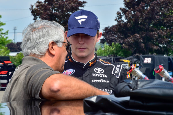 NASCAR XFINITY Series
Zippo 200 at The Glen
Watkins Glen International, Watkins Glen, NY USA
Friday 4 August 2017
Steve Desouza, Matt Tifft, Surface / Fanatics Toyota Camry
World Copyright: John K Harrelson
LAT Images NASCAR XFINITY Series
Zippo 200 at The Glen
Watkins Glen International, Watkins Glen, NY USA
Friday 4 August 2017
Steve Desouza, Matt Tifft, Surface / Fanatics Toyota Camry
World Copyright: John K Harrelson
LAT Images