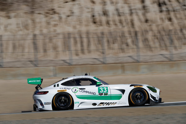 IMSA WeatherTech SportsCar Championship
AMERICA'S TIRE 250
Mazda Raceway Laguna Seca
Monterey, CA USA
Friday 22 September 2017
33, Mercedes, Mercedes AMG GT3, GTD, Ben Keating, Jeroen Bleekemolen
World Copyright: Michael L. Levitt
LAT Images