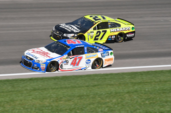 Monster Energy NASCAR Cup Series
Hollywood Casino 400
Kansas Speedway, Kansas City, KS USA
Sunday 22 October 2017
AJ Allmendinger, JTG Daugherty Racing, Kroger ClickList Chevrolet SS, Paul Menard, Richard Childress Racing, Richmond/Menards Chevrolet SS
World Copyright: John K Harrelson
LAT Images