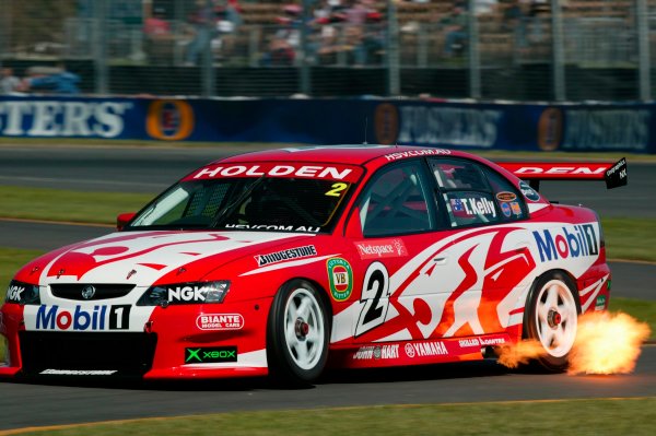 2003 Australian V8 Supercars Melbourne
Victoria,Australia 9th March 2003
Holden driver Todd Kelly in action in the new VY Commodore during the V8 Supercars at the 2003 Australian GP.
World Copyright: Mark Horsburgh/LAT
Photographic ref: Digital Image Only
2003 Australian V8 Supercars Melbourne
Victoria,Australia 9th March 2003
Holden driver Todd Kelly in action in the new VY Commodore during the V8 Supercars at the 2003 Australian GP.
World Copyright: Mark Horsburgh/LAT
Photographic ref: Digital Image Only