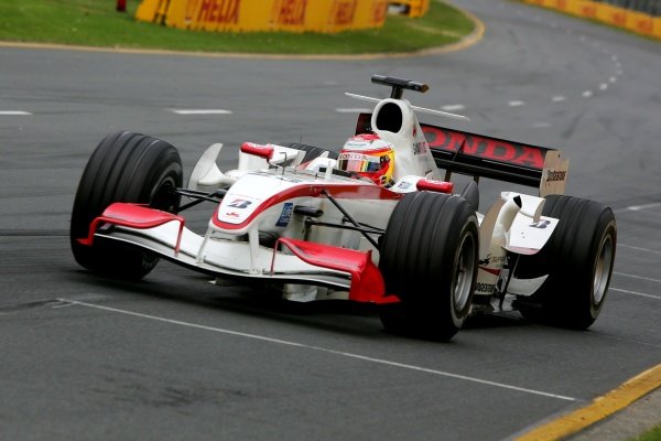 Yuji Ide (JPN) Super Aguri F1 SA05.
Formula One World Championship, Rd 3, Australian Grand Prix, Race, Albert Park, Melbourne, Australia, 2 April 2006. 
DIGITAL IMAGE
