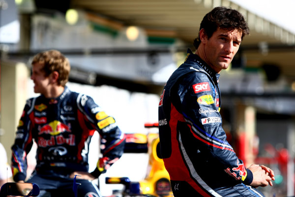 Interlagos, Sao Paulo, Brazil
24th November 2011
Mark Webber, Red Bull Racing RB7 Renault. Portrait.
World Copyright: Andy Hone/LAT Photographic
ref: Digital Image CSP26258 Interlagos, Sao Paulo, Brazil
24th November 2011
Mark Webber, Red Bull Racing RB7 Renault. Portrait.
World Copyright: Andy Hone/LAT Photographic
ref: Digital Image CSP26258
