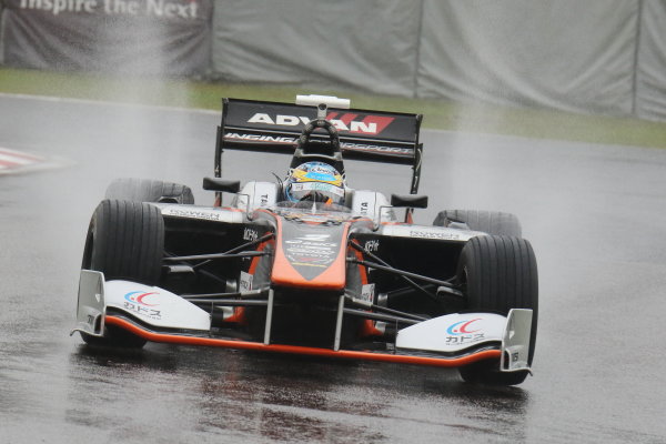 2017 Japanese Super Formula.
Suzuka, Japan. 21st - 22nd October 2017. Rd 7. Cancelled race due to Typhoon.
2017 Driver?s Champion Hiroaki Ishiura ( #2 P.MU/CERUMO ? INGING SF14 ) action 
World Copyright: Yasushi Ishihara / LAT Images.
Ref: 2017_SF_Rd7_005