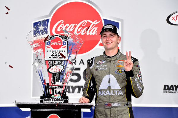 NASCAR XFINITY Series
Coca-Cola Firecracker 250
Daytona International Speedway, Daytona Beach, FL USA
Saturday 1 July 2017
William Byron, AXALTA / Vorteq Chevrolet Camaro
World Copyright: Rusty Jarrett
LAT Images