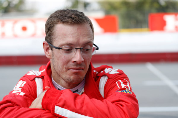 Verizon IndyCar Series
Honda Indy 200 at Mid-Ohio
Mid-Ohio Sports Car Course, Lexington, OH USA
Monday 31 July 2017
Sebastien Bourdais tests his Honda IndyCar for the first time since his major crash at the Indy 500
World Copyright: Michael L. Levitt
LAT Images Verizon IndyCar Series
Honda Indy 200 at Mid-Ohio
Mid-Ohio Sports Car Course, Lexington, OH USA
Monday 31 July 2017
Sebastien Bourdais tests his Honda IndyCar for the first time since his major crash at the Indy 500
World Copyright: Michael L. Levitt
LAT Images