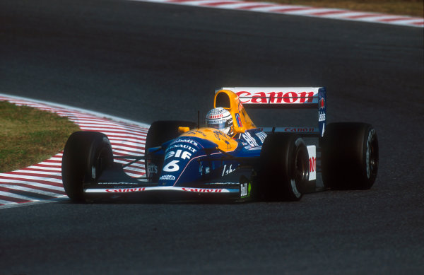 1992 Japanese Grand Prix.
Suzuka, Japan.
23-25 October 1992.
Riccardo Patrese (Williams FW14B Renault) 1st position. This was his last Grand Prix win.
Ref-92 JAP 06.
World Copyright - LAT Photographic





