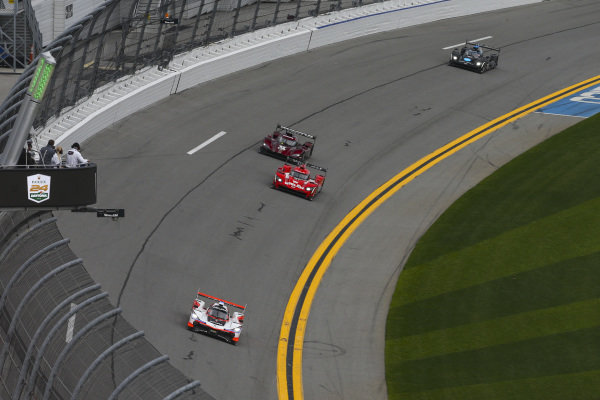 #7 Acura Team Penske Acura DPi, DPi: Helio Castroneves, Ricky Taylor, Alexander Rossi, #31 Whelen Engineering Racing Cadillac DPi, DPi: Felipe Nasr, Pipo Derani, Eric Curran, #55 Mazda Team Joest Mazda DPi, DPi: Jonathan Bomarito, Harry Tincknell, Olivier Pla