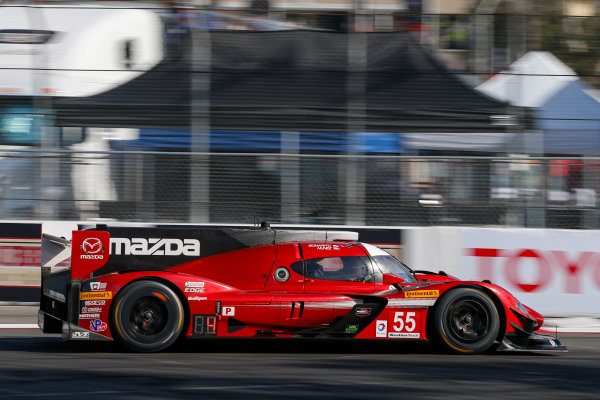 2017 IMSA WeatherTech SportsCar Championship
BUBBA burger Sports Car Grand Prix at Long Beach
Streets of Long Beach, CA USA
Friday 7 April 2017
55, Mazda DPi, P, Tristan Nunez, Jonathan Bomarito
World Copyright: Jake Galstad/LAT Images