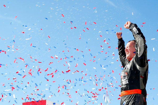 NASCAR XFINITY Series
U.S. Cellular 250
Iowa Speedway, Newton, IA USA
Saturday 29 July 2017
Ryan Preece, MoHawk Northeast Inc. Toyota Camry celebrates in victory lane 
World Copyright: Russell LaBounty
LAT Images