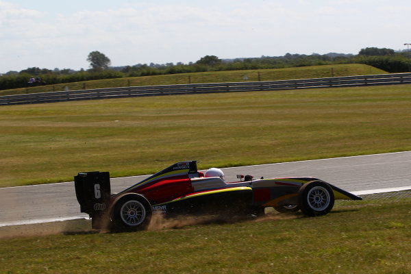 2016 BRDC F3 Championship,
Snetterton, Norfolk. 6th - 7th August 2016.
Krishnaraaj Mahadik (IND) Chris Dittmann Racing BRDC F3.
World Copyright: Ebrey / LAT Photographic.