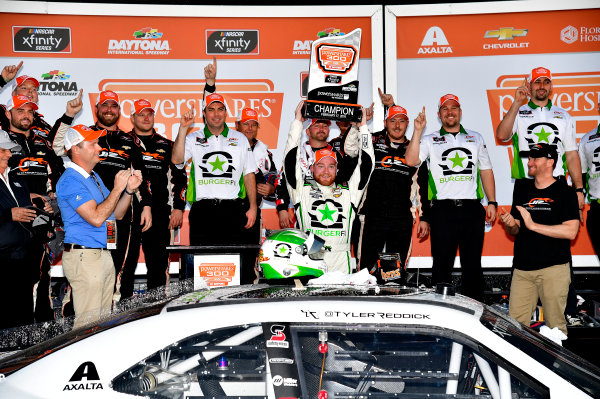 NASCAR Xfinity Series
PowerShares QQQ 300
Daytona International Speedway, Daytona Beach, FL USA
Saturday 17 February 2018
Tyler Reddick, JR Motorsports, BurgerFi Chevrolet Camaro wins
World Copyright: Rusty Jarrett
LAT Images