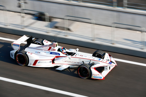 2017/2018 FIA Formula E Championship.
Round 5 - Mexico City ePrix.
Autodromo Hermanos Rodriguez, Mexico City, Mexico.
Saturday 03 March 2018.
Jose Maria Lopez (ARG), Dragon, Penske EV-2. 
Photo: Sam Bloxham/LAT/Formula E
ref: Digital Image _W6I1688