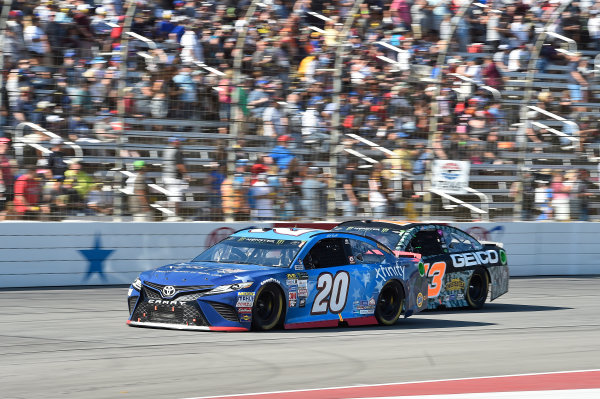 Monster Energy NASCAR Cup Series
AAA Texas 500
Texas Motor Speedway
Fort Worth, TX USA
Sunday 5 November 2017
Matt Kenseth, Joe Gibbs Racing, XFINITY Team USA Toyota Camry, Ty Dillon, Germain Racing, GEICO Military Chevrolet SS
World Copyright: John K Harrelson
LAT Images Monster Energy NASCAR Cup Series
AAA Texas 500
Texas Motor Speedway
Fort Worth, TX USA
Sunday 5 November 2017
Matt Kenseth, Joe Gibbs Racing, XFINITY Team USA Toyota Camry, Ty Dillon, Germain Racing, GEICO Military Chevrolet SS
World Copyright: John K Harrelson
LAT Images