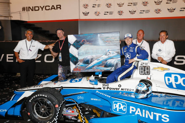 Verizon IndyCar Series
Bommarito Automotive Group 500
Gateway Motorsports Park, Madison, IL USA
Saturday 26 August 2017
Winner Josef Newgarden, Team Penske Chevrolet
World Copyright: Michael L. Levitt
LAT Images