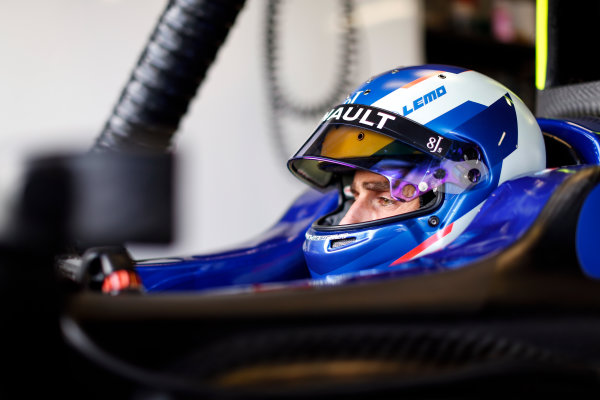 FIA Formula E Second Pre-Season Testing Event.
Nicolas Prost, Renault e.Dams, Spark-Renault, in cockpit.
Donington Park Racecourse,
Derby, United Kingdom.
Tuesday 6 September 2016.
Photo: Adam Warner / LAT
ref: Digital Image _L5R2616
