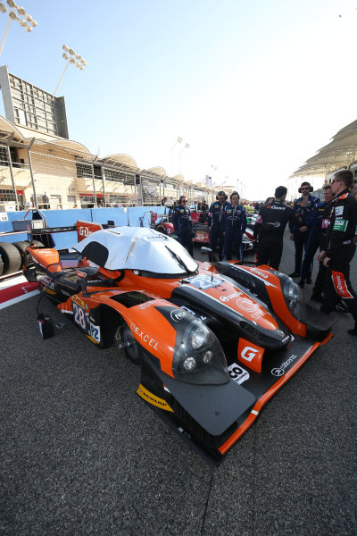 2015 FIA World Endurance Championship,
Bahrain International Circuit, Bahrain.
19th - 21st November 2015.
Gustavo Yacaman / Luis Felipe Derani / Ricardo Gonzalez G-Drive Racing Ligier JS P2 Nissan.
World Copyright: Jakob Ebrey / LAT Photographic.