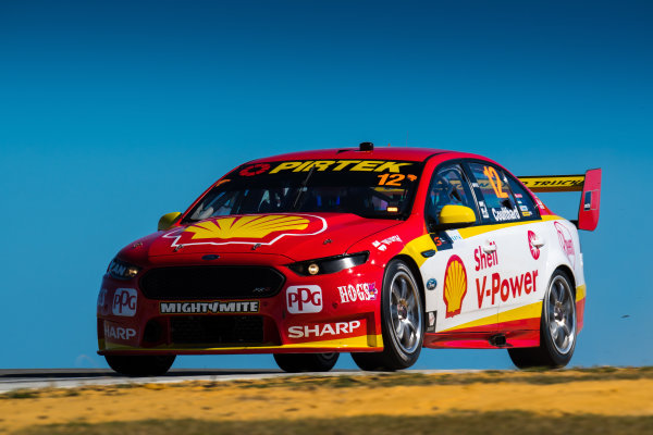 2017 Supercars Championship Round 4.
Perth SuperSprint, Barbagallo Raceway, Western Australia, Australia.
Friday May 5th to Sunday May 7th 2017.
Fabian Coulthard drives the #12 Shell V-Power Racing Team Ford Falcon FGX.
World Copyright: Daniel Kalisz/LAT Images
Ref: Digital Image 050517_VASCR4_DKIMG_0777.JPG 2017 Supercars Championship Round 4.
Perth SuperSprint, Barbagallo Raceway, Western Australia, Australia.
Friday May 5th to Sunday May 7th 2017.
Fabian Coulthard drives the #12 Shell V-Power Racing Team Ford Falcon FGX.
World Copyright: Daniel Kalisz/LAT Images
Ref: Digital Image 050517_VASCR4_DKIMG_0777.JPG