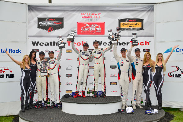 IMSA WeatherTech SportsCar Championship
Northeast Grand Prix
Lime Rock Park, Lakeville, CT USA
Saturday 22 July 2017
911, Porsche, Porsche 911 RSR, GTLM, Patrick Pilet, Dirk Werner, Victory Lane
World Copyright: Gavin Baker
LAT Images IMSA WeatherTech SportsCar Championship
Northeast Grand Prix
Lime Rock Park, Lakeville, CT USA
Saturday 22 July 2017
911, Porsche, Porsche 911 RSR, GTLM, Patrick Pilet, Dirk Werner, Victory Lane
World Copyright: Gavin Baker
LAT Images